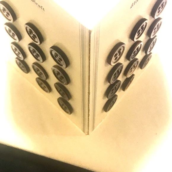 Folding Card of Abalone Buttons - Picture 2 of 5